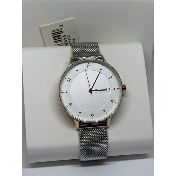 Skagen Riis SKW2912 Women\'s Silver Stainless Steel Mesh Analog Dial Watch AEW105 main image 10